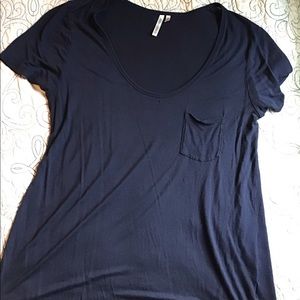 Banana republic deep scoop tee